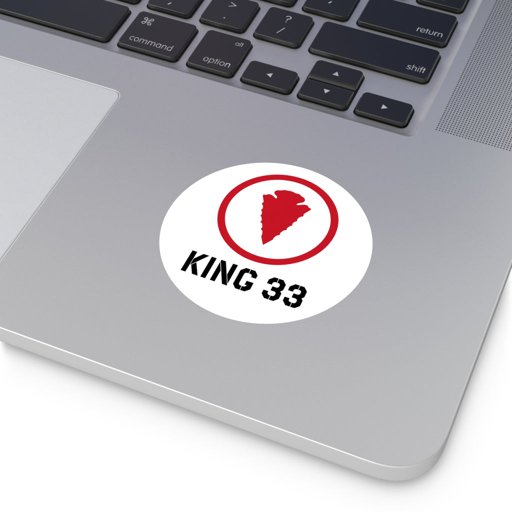 King 33 Training & Consulting Vinyl Stickers - OG Collection