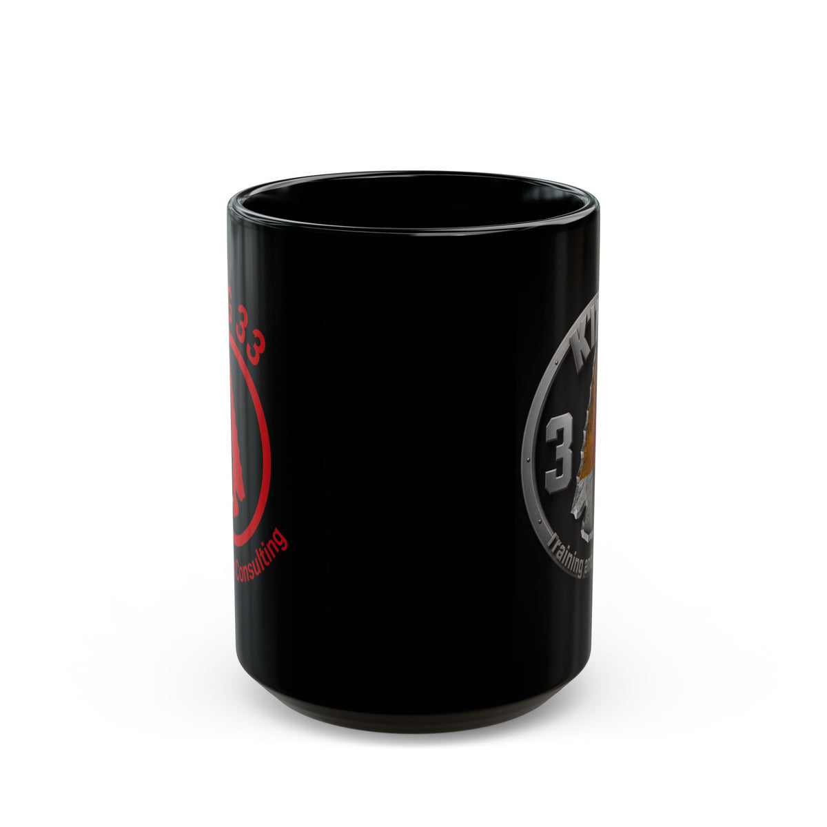 King 33 Training & Consulting Black Mug 11/15oz