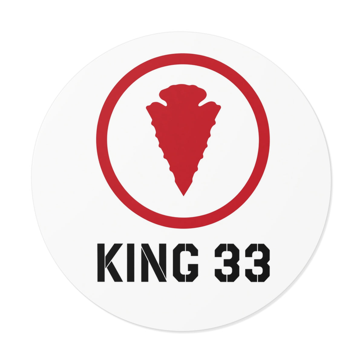King 33 Training & Consulting Vinyl Stickers - OG Collection