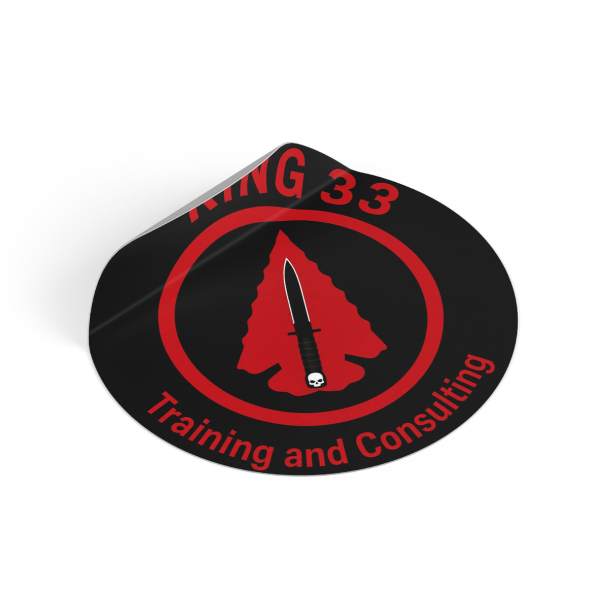 King 33 Sticker - Hitter Collection