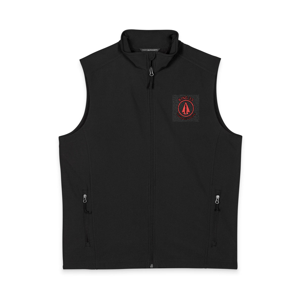King 33 Training LLC Men's Soft Shell Vest — Hitter Collection