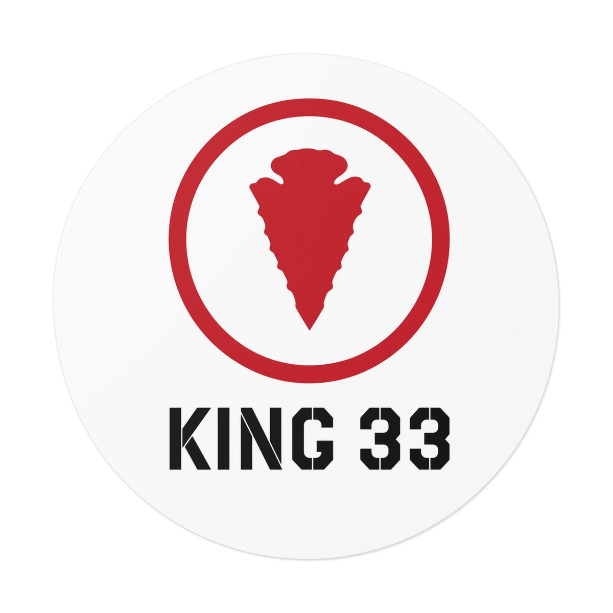 King 33 Training & Consulting Vinyl Stickers - OG Collection