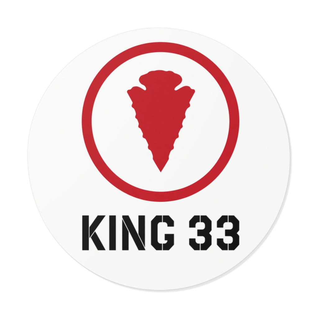 King 33 Training & Consulting Vinyl Stickers - OG Collection