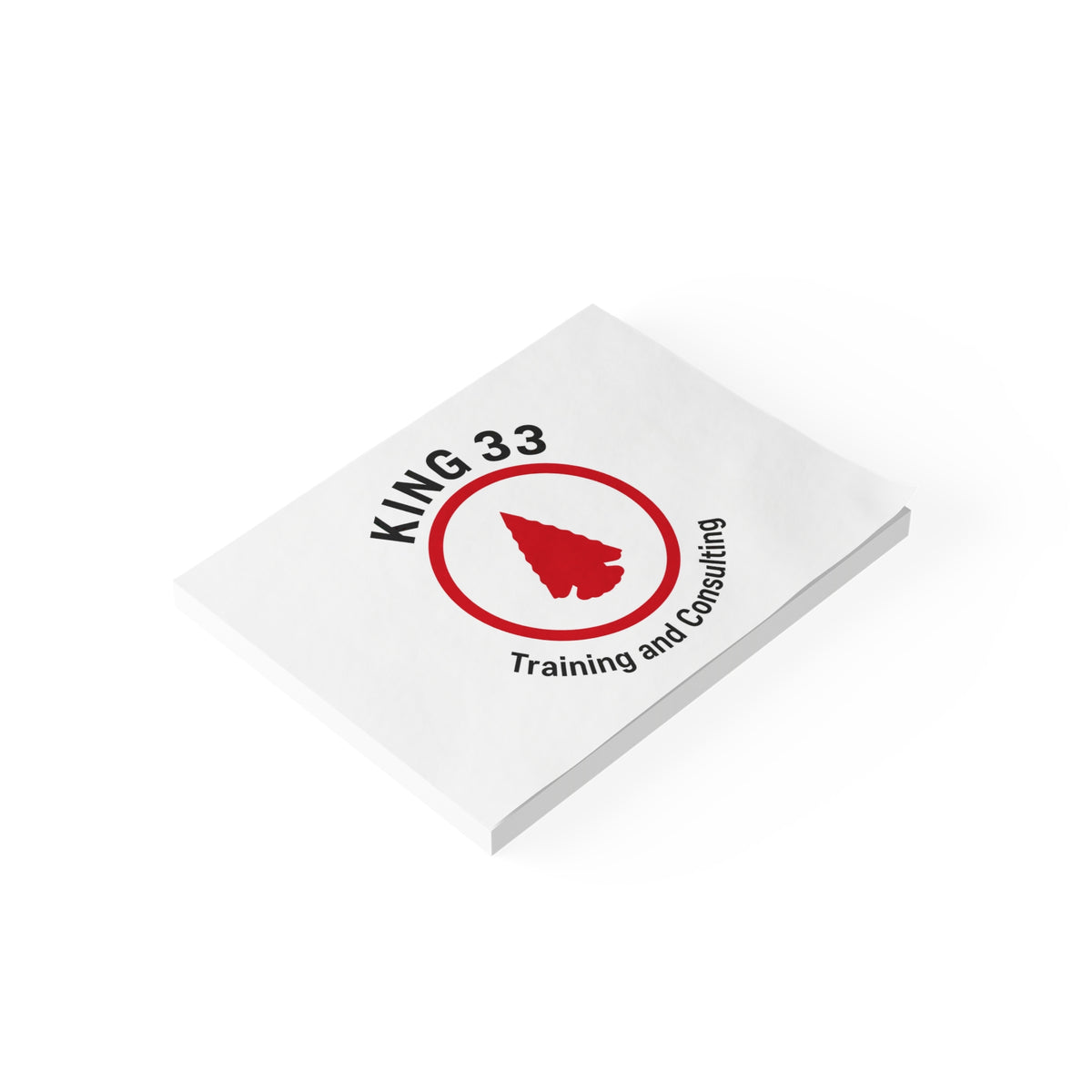 KING 33 Training and Consulting Sticky Notes