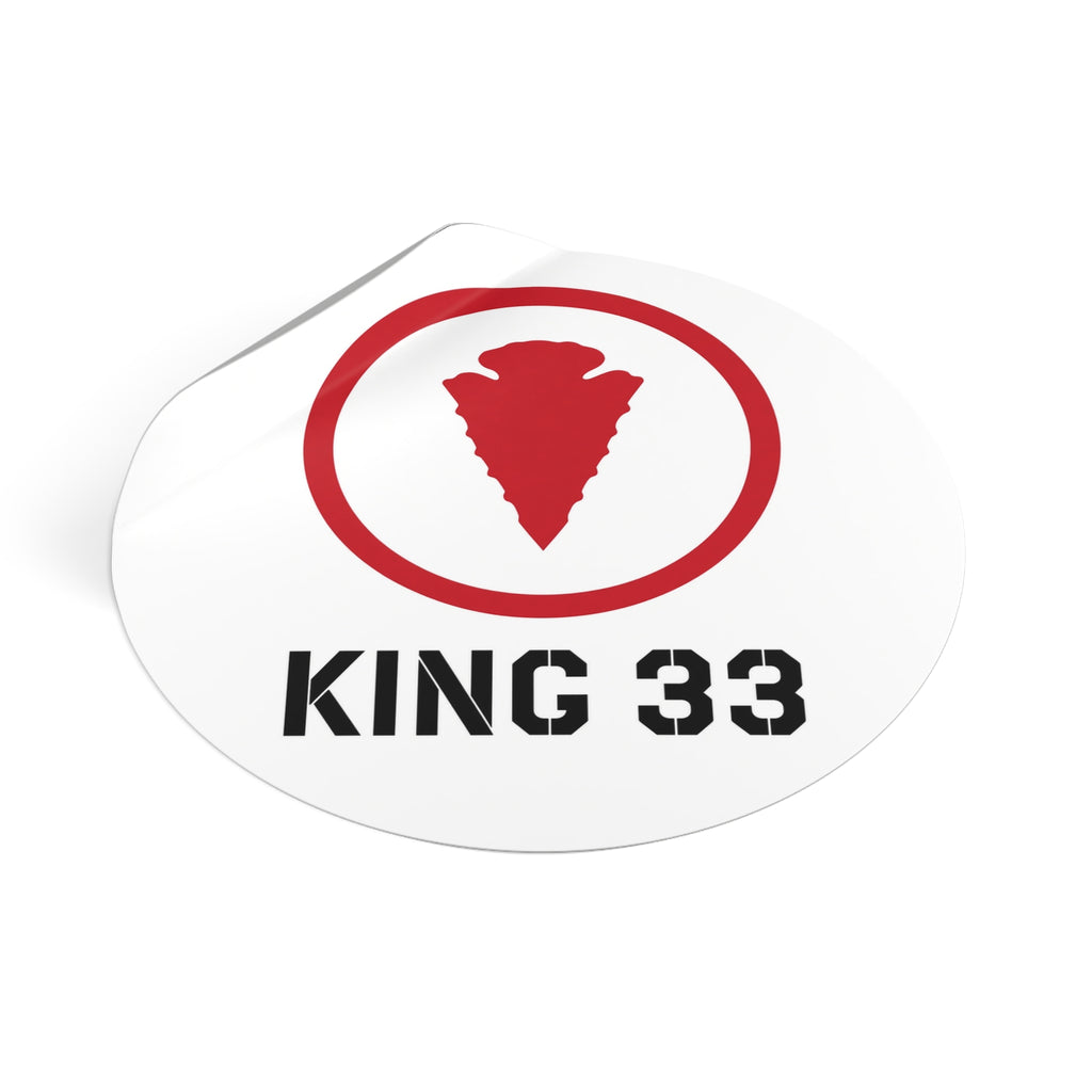 King 33 Training & Consulting Vinyl Stickers - OG Collection