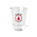 King 33 Training & Consulting Shot Glass — 1.5 oz per shot