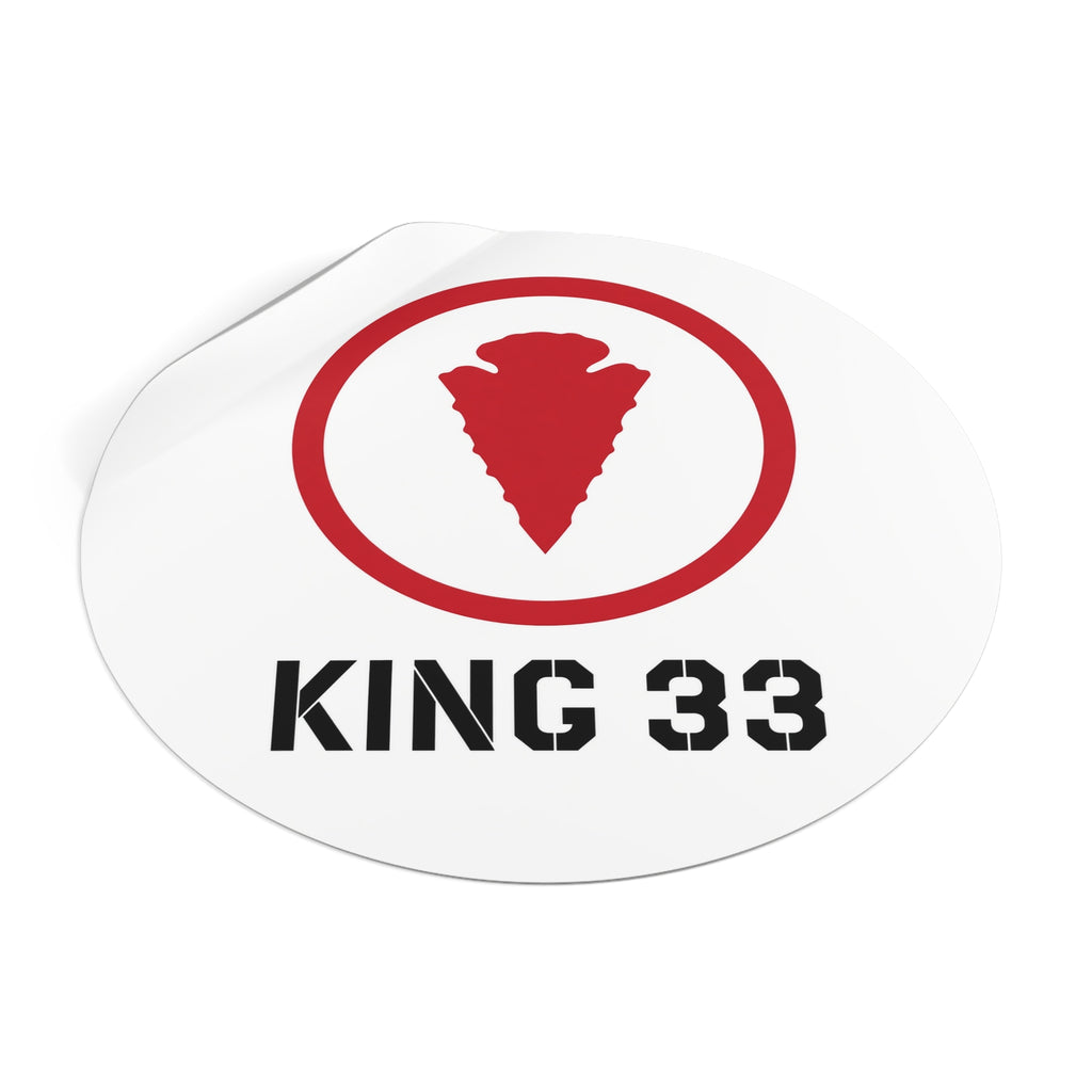 King 33 Training & Consulting Vinyl Stickers - OG Collection