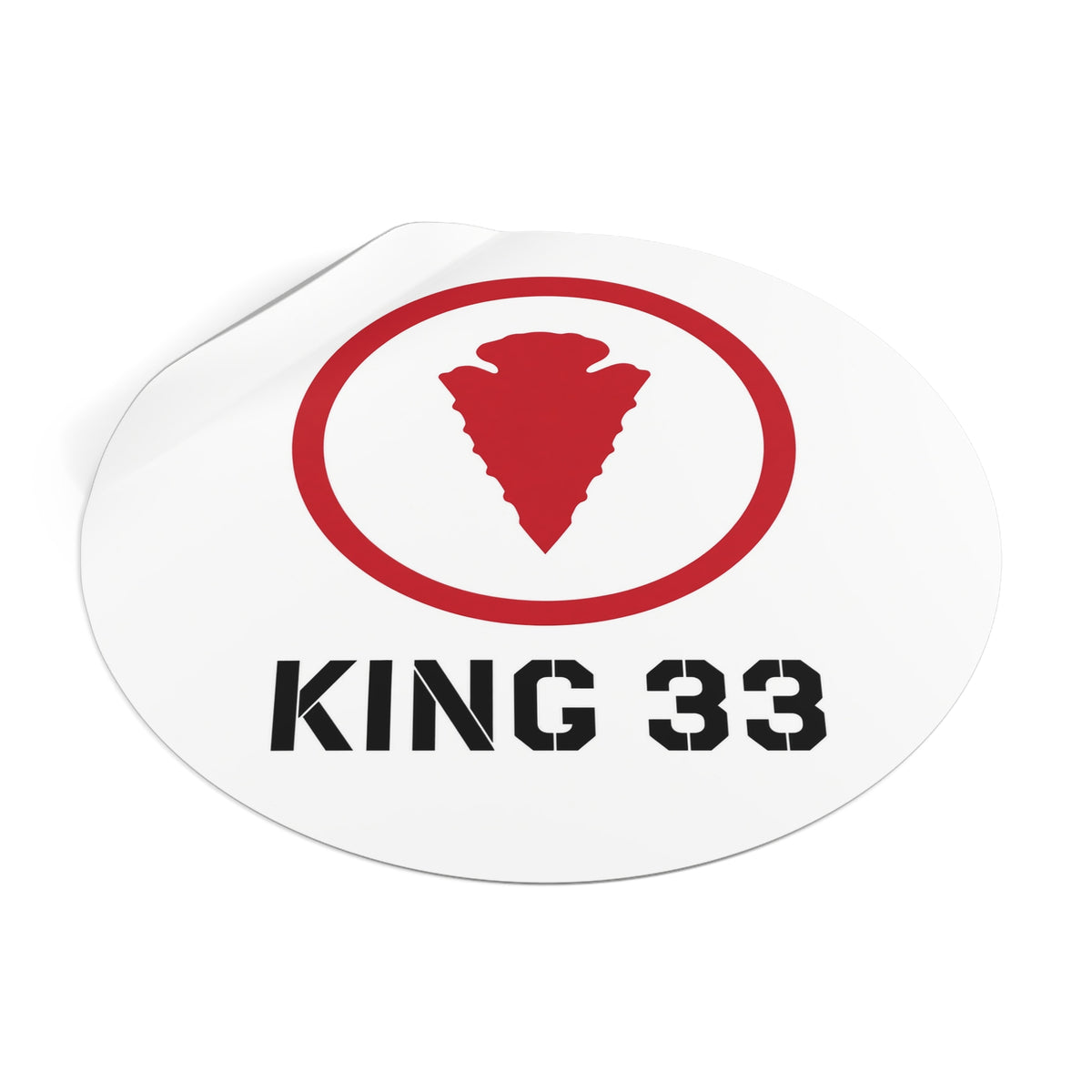 King 33 Training & Consulting Vinyl Stickers - OG Collection