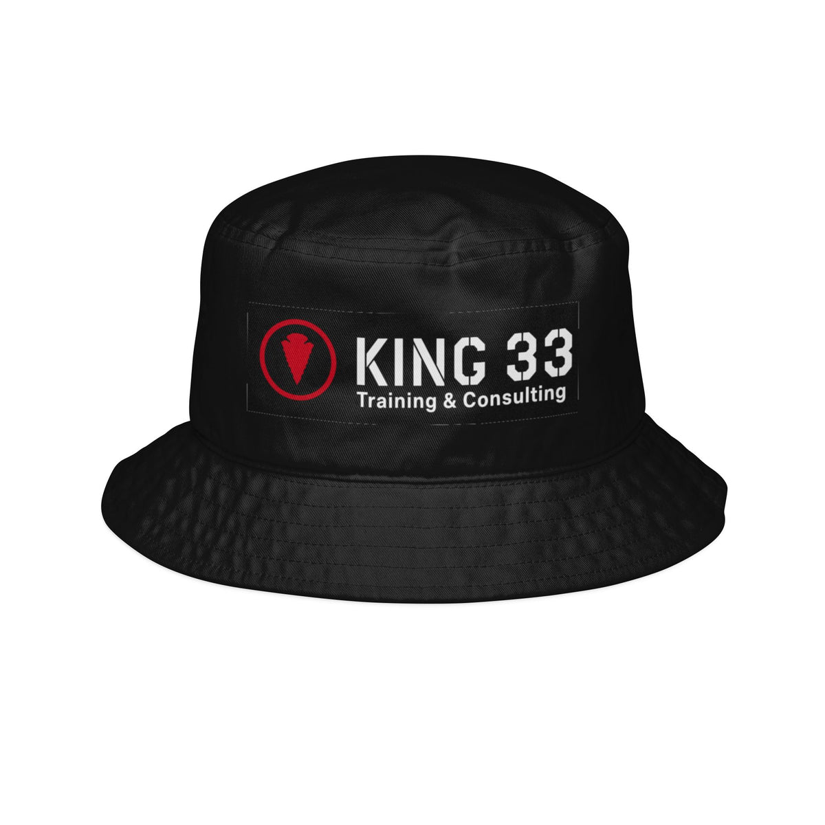 KING 33 Logo Bucket Hat — Branded Training & Consulting Hat