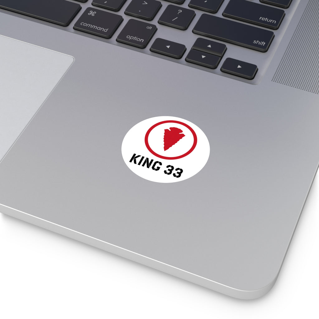 King 33 Training & Consulting Vinyl Stickers - OG Collection